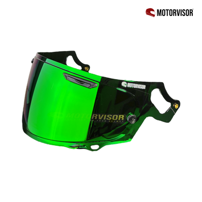 Viseira para ARAI - RX7X / RX7V / RX7V EVO / NE0 / ASTRO-GX / XD / ASTRAL-X / VECTOR-X / DEFIANT-X / CORSAIR-X / VAS-V / QUANTIC / CONCEPT / CONCEPT XE — Green