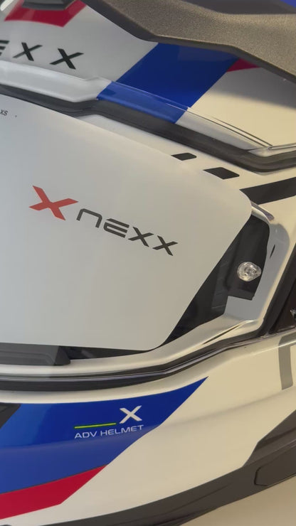 NEXX Y.TRAVL QUEST WEISS BLAU ROT MATT